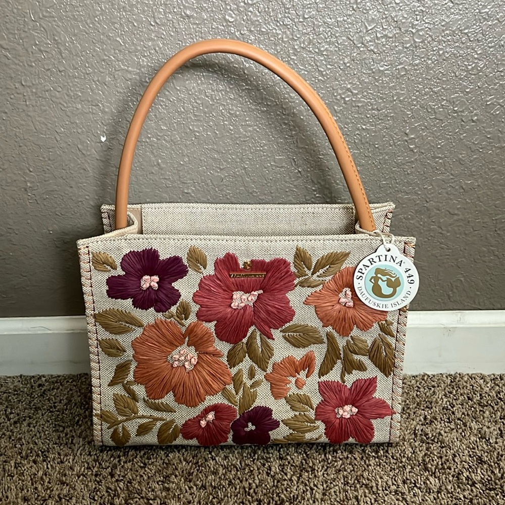 Spartina 449 Raffia Tote